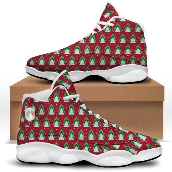 Christmas JD13 Shoes, Christmas Shoes, Dots Merry Christmas Print Pattern Jd13 Shoes, Christmas Shoes 2023