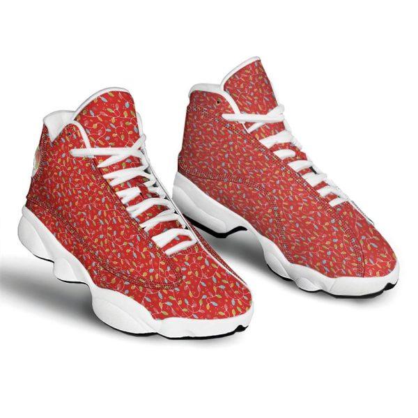 Christmas JD13 Shoes, Christmas Shoes, Holiday Lights Christmas Print Jd13 Shoes, Christmas Shoes 2023