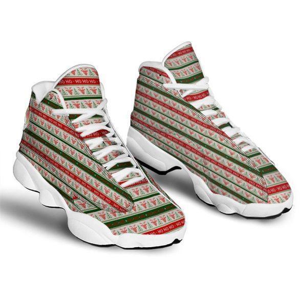 Christmas JD13 Shoes, Christmas Shoes, Knitted Christmas Print Pattern Jd13 Shoes, Christmas Shoes 2023