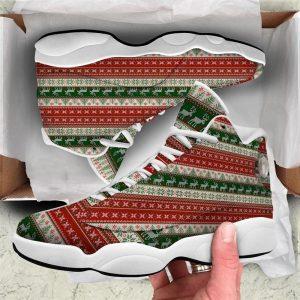 Christmas JD13 Shoes Christmas Shoes Knitted Merry Christmas Print Pattern Jd13 Shoes Christmas Shoes 2023 3 kearyo.jpg