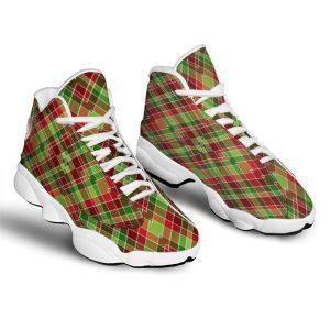 Christmas JD13 Shoes, Christmas Shoes, Plaid Merry…