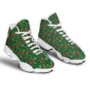 Christmas JD13 Shoes, Christmas Shoes, Poinsettia Cute…