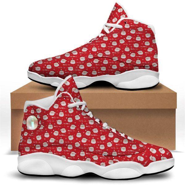 Christmas JD13 Shoes, Christmas Shoes, Santa Claus Christmas Print Pattern Jd13 Shoes, Christmas Shoes 2023