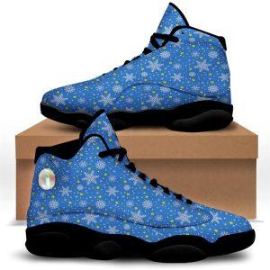 Christmas JD13 Shoes Christmas Shoes Stars And Christmas Snowflakes Print Jd13 Shoes Christmas Shoes 2023 4 saqqhl.jpg