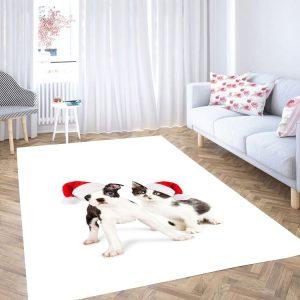 Christmas Rugs, Christmas Area Rugs, Cat And…