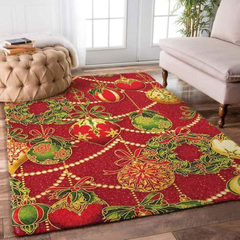 Christmas Rugs, Christmas Area Rugs, Cherished Chimney Corner With Christmas Limited Edition Rug, Christmas Floor Mats
