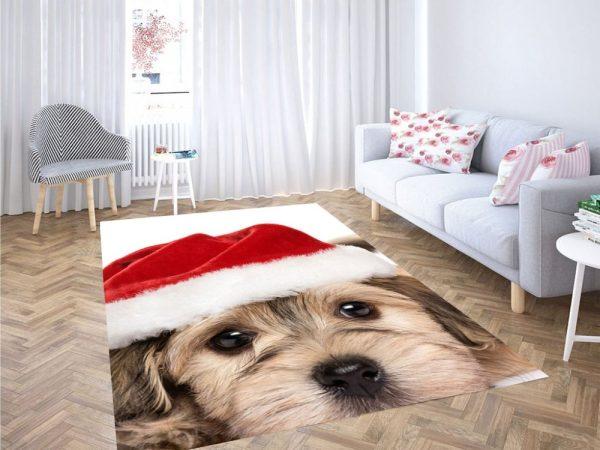 Christmas Rugs, Christmas Area Rugs, Christmas Dog Living Room Modern Carpet Rug, Christmas Floor Mats