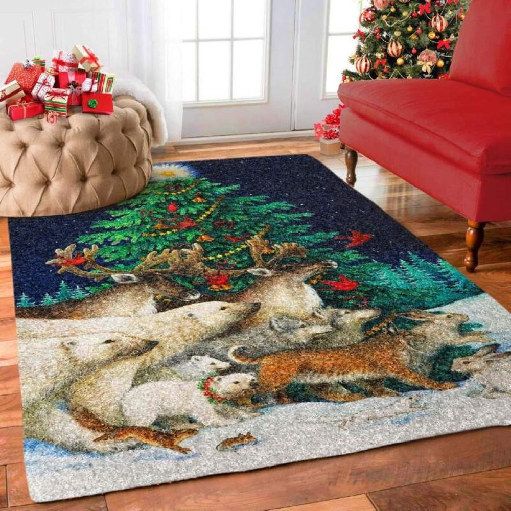 Christmas Rugs, Christmas Area Rugs, Christmas Parade Limited Edition Rug, Christmas Floor Mats