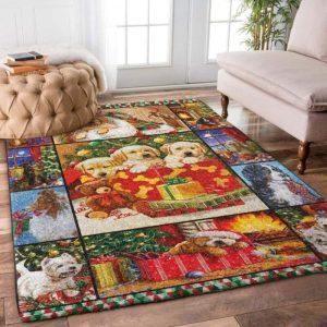 Christmas Rugs, Christmas Area Rugs, Christmas Puppy…