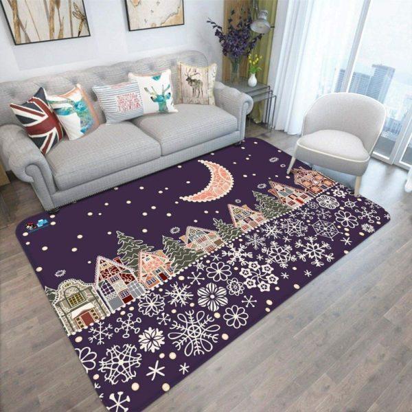 Christmas Rugs, Christmas Area Rugs, Festive Frolics With Christmas Area Limited Edition Rug, Christmas Floor Mats