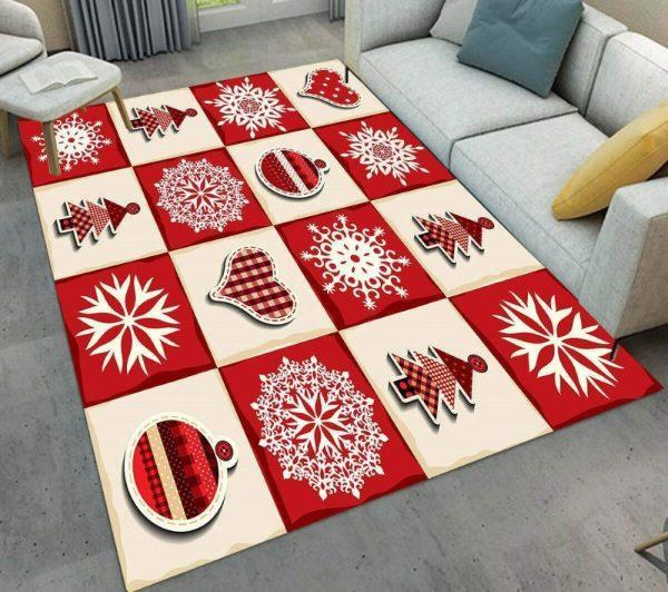 Christmas Rugs, Christmas Area Rugs, Friendship With Christmas Limited Edition Rug, Christmas Floor Mats