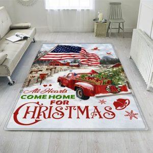 Christmas Rugs Christmas Area Rugs Red Truck American Rug All Hearts Come Home For Christmas Christmas Floor Mats 2 khjmps.jpg
