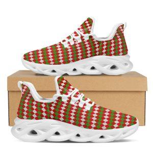 Christmas Shoes Christmas Running Shoes Argyle Christmas Themed Print Pattern White Max Soul Shoes Christmas Shoes 2023 1 wxmln2.jpg