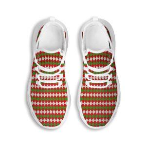 Christmas Shoes Christmas Running Shoes Argyle Christmas Themed Print Pattern White Max Soul Shoes Christmas Shoes 2023 4 f3di8u.jpg
