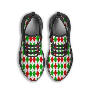 Christmas Shoes Christmas Running Shoes Argyle Merry Christmas Print Pattern Black Max Soul Shoes Christmas Shoes 2023 3 myqfsx.jpg