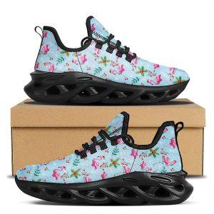 Christmas Shoes Christmas Running Shoes Christmas Flamingo Pink Print Pattern Black Max Soul Shoes Christmas Shoes 2023 1 djvzdh.jpg