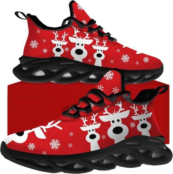 Christmas Shoes, Christmas Running Shoes, Christmas Reindeer Herd Max Soul Shoes, Christmas Shoes 2023