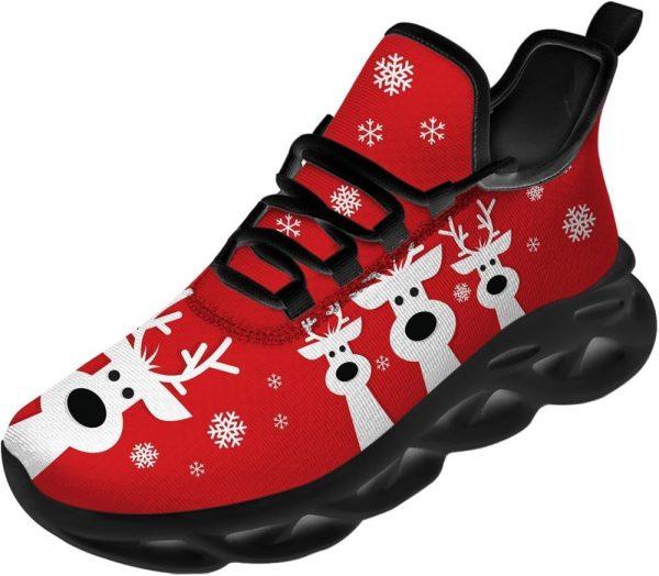 Christmas Shoes, Christmas Running Shoes, Christmas Reindeer Herd Max Soul Shoes, Christmas Shoes 2023