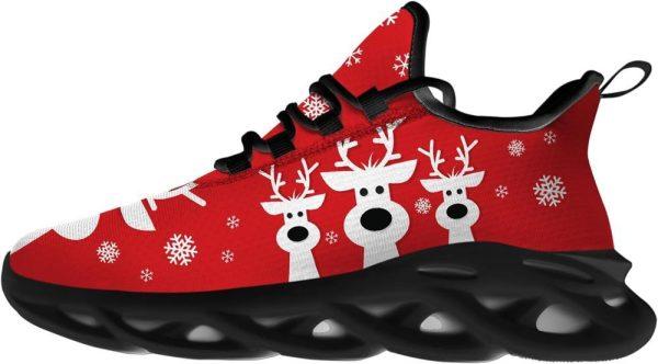 Christmas Shoes, Christmas Running Shoes, Christmas Reindeer Herd Max Soul Shoes, Christmas Shoes 2023