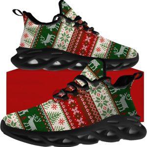 Christmas Shoes, Christmas Running Shoes, Christmas Reindeer…