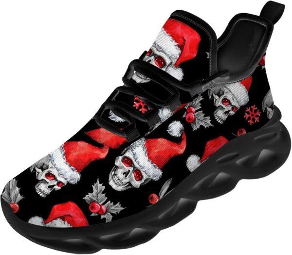 Christmas Shoes, Christmas Running Shoes, Christmas Skull Max Soul Shoes, Christmas Shoes 2023