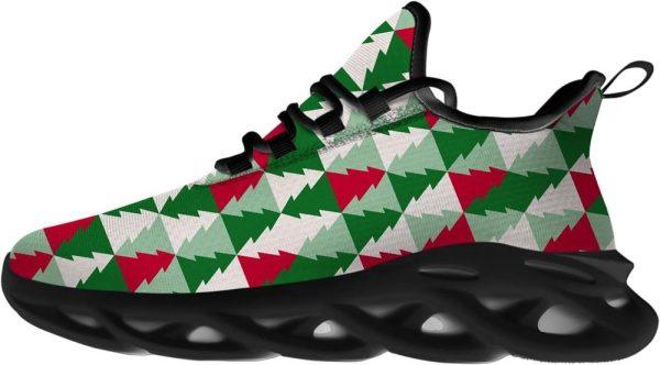 Christmas Shoes, Christmas Running Shoes, Christmas Tree Pattern Max Soul Shoes, Christmas Shoes 2023