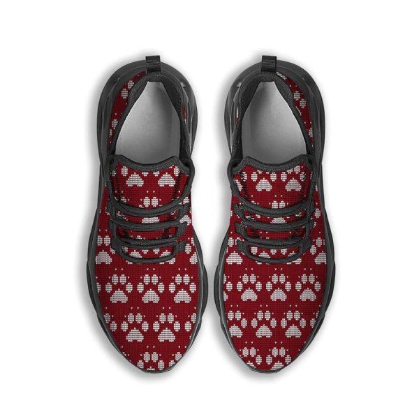 Christmas Shoes, Christmas Running Shoes, Christmas Ugly Paw Black Max Soul Shoes, Christmas Shoes 2023