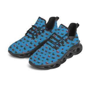 Christmas Shoes Christmas Running Shoes Dachshund Christmas Santa Print Black Max Soul Shoes Christmas Shoes 2023 2 epiuo5.jpg