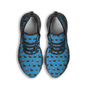 Christmas Shoes Christmas Running Shoes Dachshund Christmas Santa Print Black Max Soul Shoes Christmas Shoes 2023 3 onsgvk.jpg