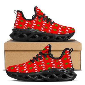 Christmas Shoes, Christmas Running Shoes, Deer Argyle…