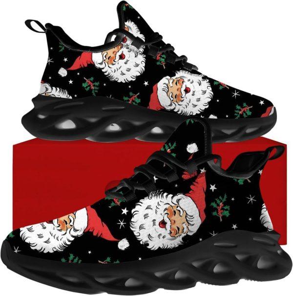 Christmas Shoes, Christmas Running Shoes, Funny Santa Claus Max Soul Shoes, Christmas Shoes 2023