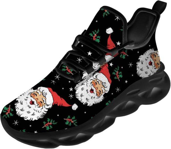 Christmas Shoes, Christmas Running Shoes, Funny Santa Claus Max Soul Shoes, Christmas Shoes 2023