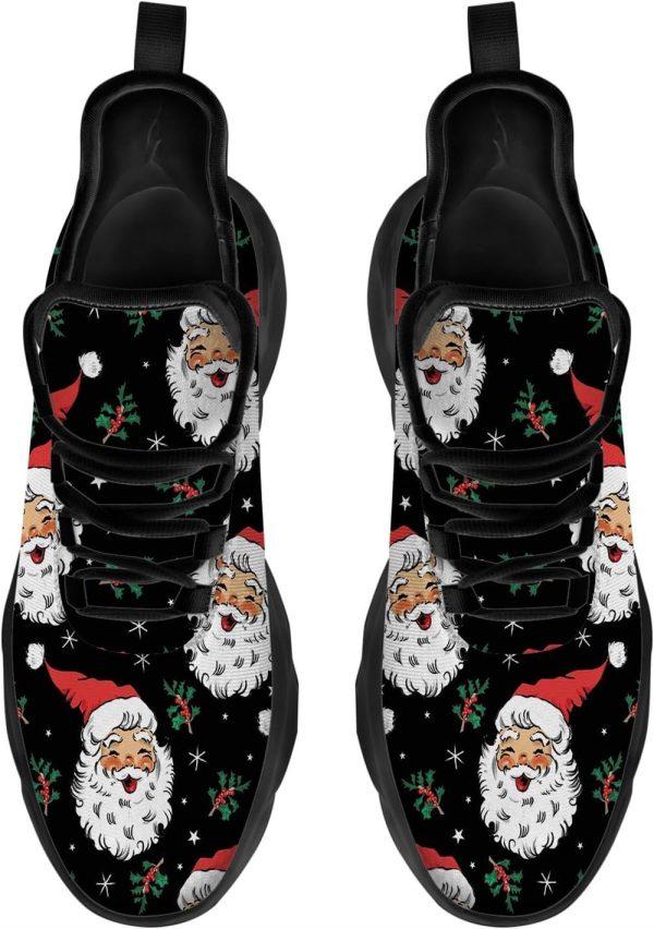 Christmas Shoes, Christmas Running Shoes, Funny Santa Claus Max Soul Shoes, Christmas Shoes 2023