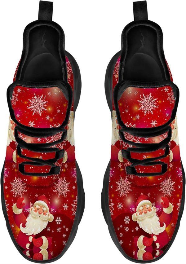 Christmas Shoes, Christmas Running Shoes, Happy Santa Claus Max Soul Shoes, Christmas Shoes 2023