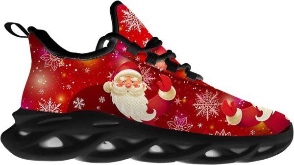 Christmas Shoes, Christmas Running Shoes, Happy Santa Claus Max Soul Shoes, Christmas Shoes 2023