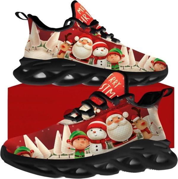 Christmas Shoes, Christmas Running Shoes, Merry Christmas And Happy New Year My Friend Max Soul Shoes, Christmas Shoes 2023