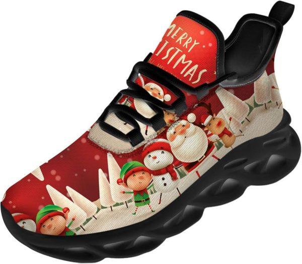 Christmas Shoes, Christmas Running Shoes, Merry Christmas And Happy New Year My Friend Max Soul Shoes, Christmas Shoes 2023