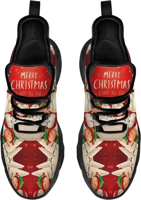 Christmas Shoes, Christmas Running Shoes, Merry Christmas And Happy New Year My Friend Max Soul Shoes, Christmas Shoes 2023