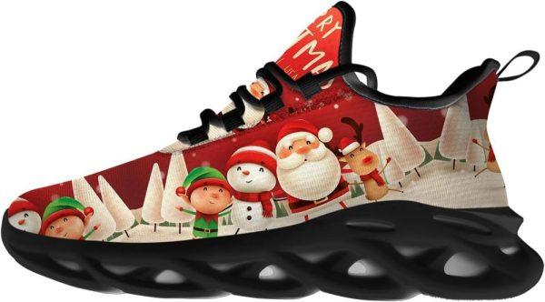 Christmas Shoes, Christmas Running Shoes, Merry Christmas And Happy New Year My Friend Max Soul Shoes, Christmas Shoes 2023