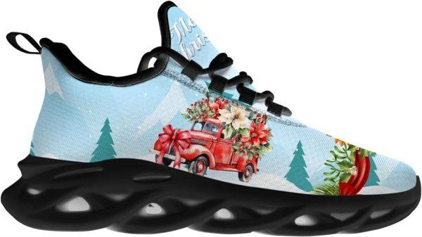 Christmas Shoes, Christmas Running Shoes, Merry Christmas Car Max Soul Shoes, Christmas Shoes 2023