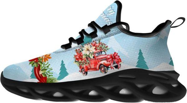 Christmas Shoes, Christmas Running Shoes, Merry Christmas Car Max Soul Shoes, Christmas Shoes 2023