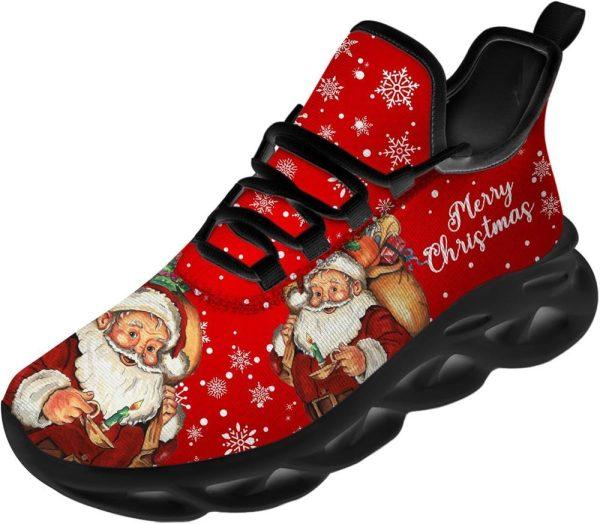 Christmas Shoes, Christmas Running Shoes, Merry Christmas Gift From Santa Max Soul Shoes, Christmas Shoes 2023