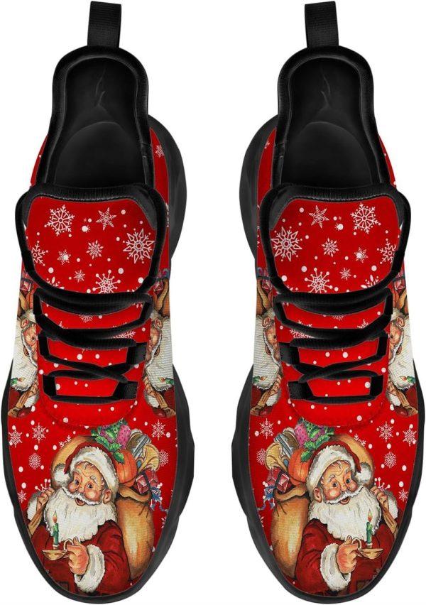 Christmas Shoes, Christmas Running Shoes, Merry Christmas Gift From Santa Max Soul Shoes, Christmas Shoes 2023