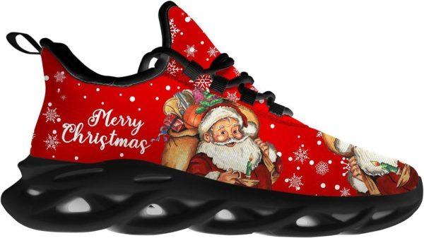 Christmas Shoes, Christmas Running Shoes, Merry Christmas Gift From Santa Max Soul Shoes, Christmas Shoes 2023