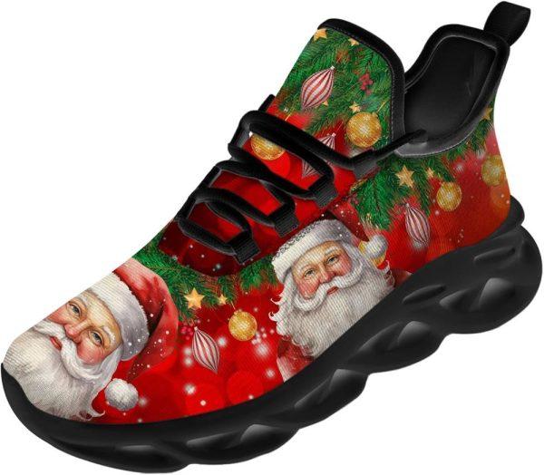 Christmas Shoes, Christmas Running Shoes, Merry Christmas Santa Max Soul Shoes, Christmas Shoes 2023