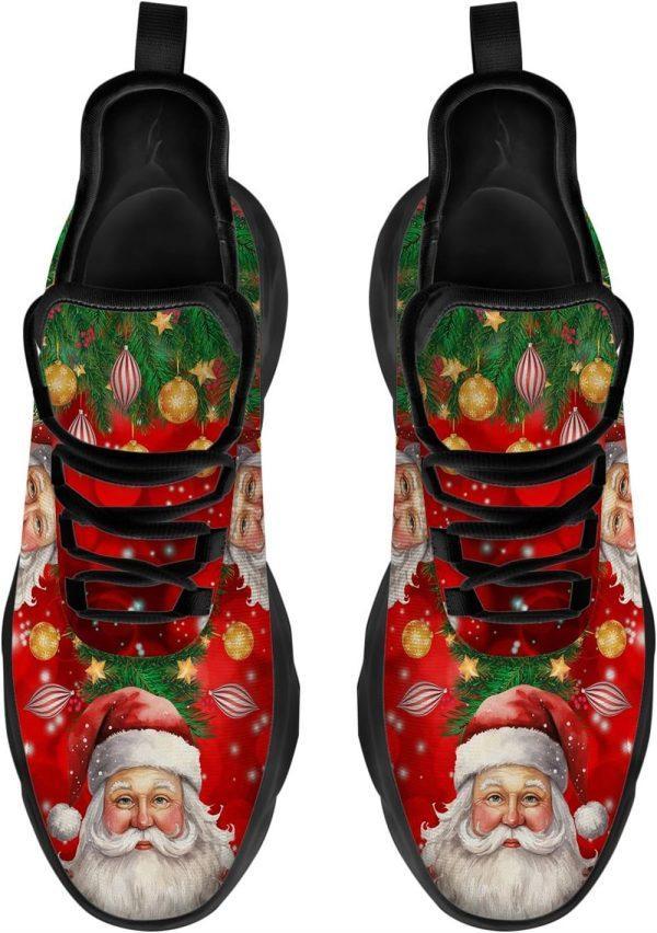 Christmas Shoes, Christmas Running Shoes, Merry Christmas Santa Max Soul Shoes, Christmas Shoes 2023