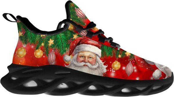 Christmas Shoes, Christmas Running Shoes, Merry Christmas Santa Max Soul Shoes, Christmas Shoes 2023