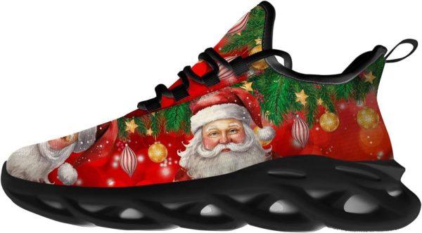 Christmas Shoes, Christmas Running Shoes, Merry Christmas Santa Max Soul Shoes, Christmas Shoes 2023