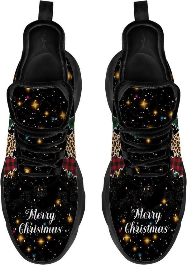 Christmas Shoes, Christmas Running Shoes, Merry Christmas Tree Max Soul Shoes, Christmas Shoes 2023