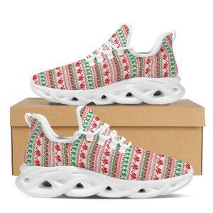 Christmas Shoes, Christmas Running Shoes, Party Knitted…